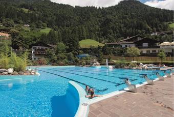 Swimming in the Passeiertal Valley