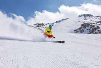 Ski Rentals and ski depot in the Alps, Italy - Schnalstal Valley