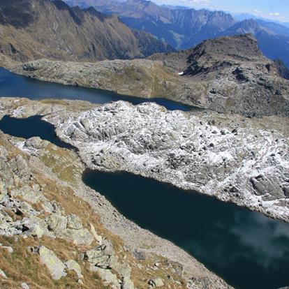 The Spronserseen Lakes near Parcines