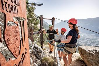 The via ferrata Knott