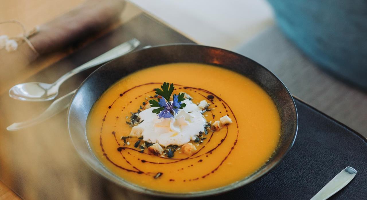 Kürbiscremesuppe