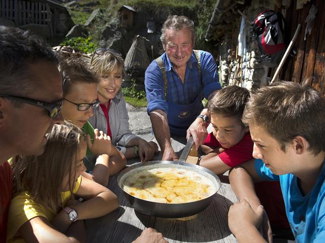 Cucina alpina a Parcines