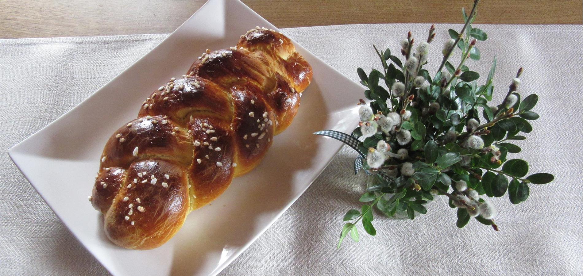 Osterzopf (Traditional German Easter Bread)