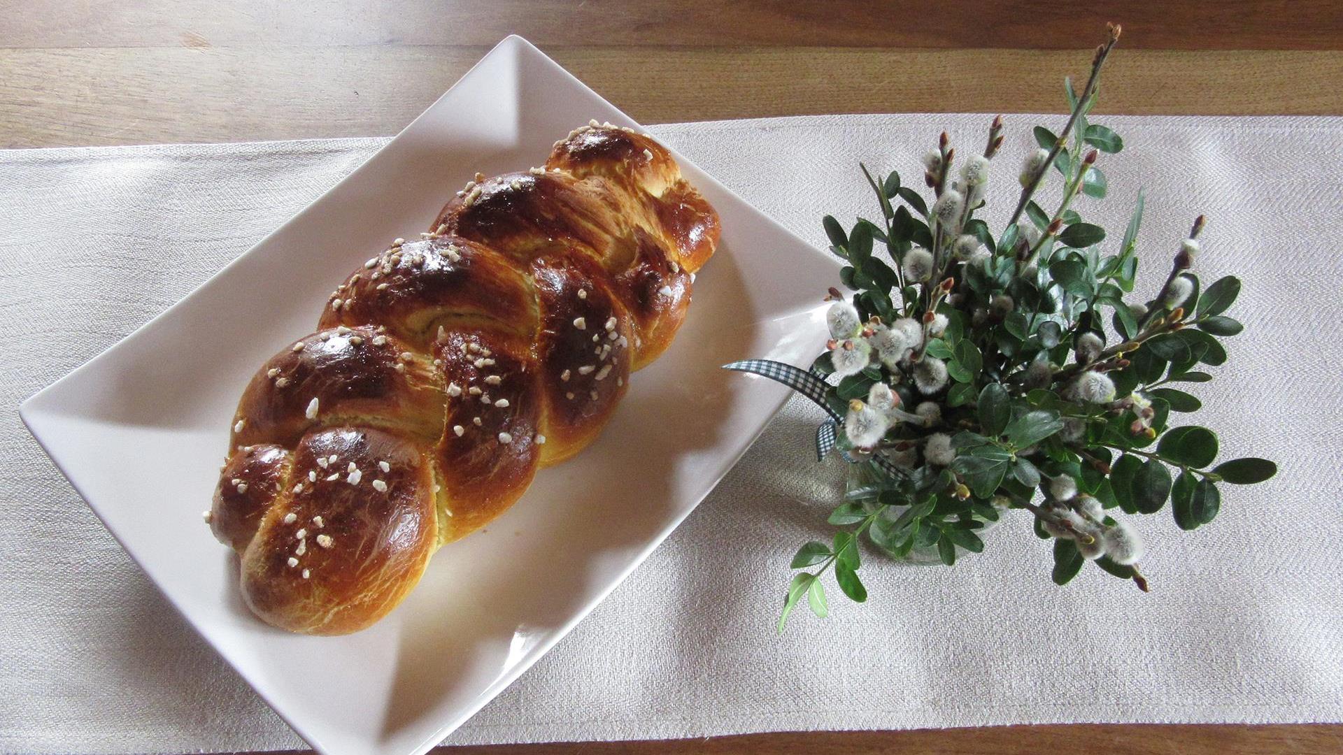 Recipes Osterzopf Traditional German Easter Bread