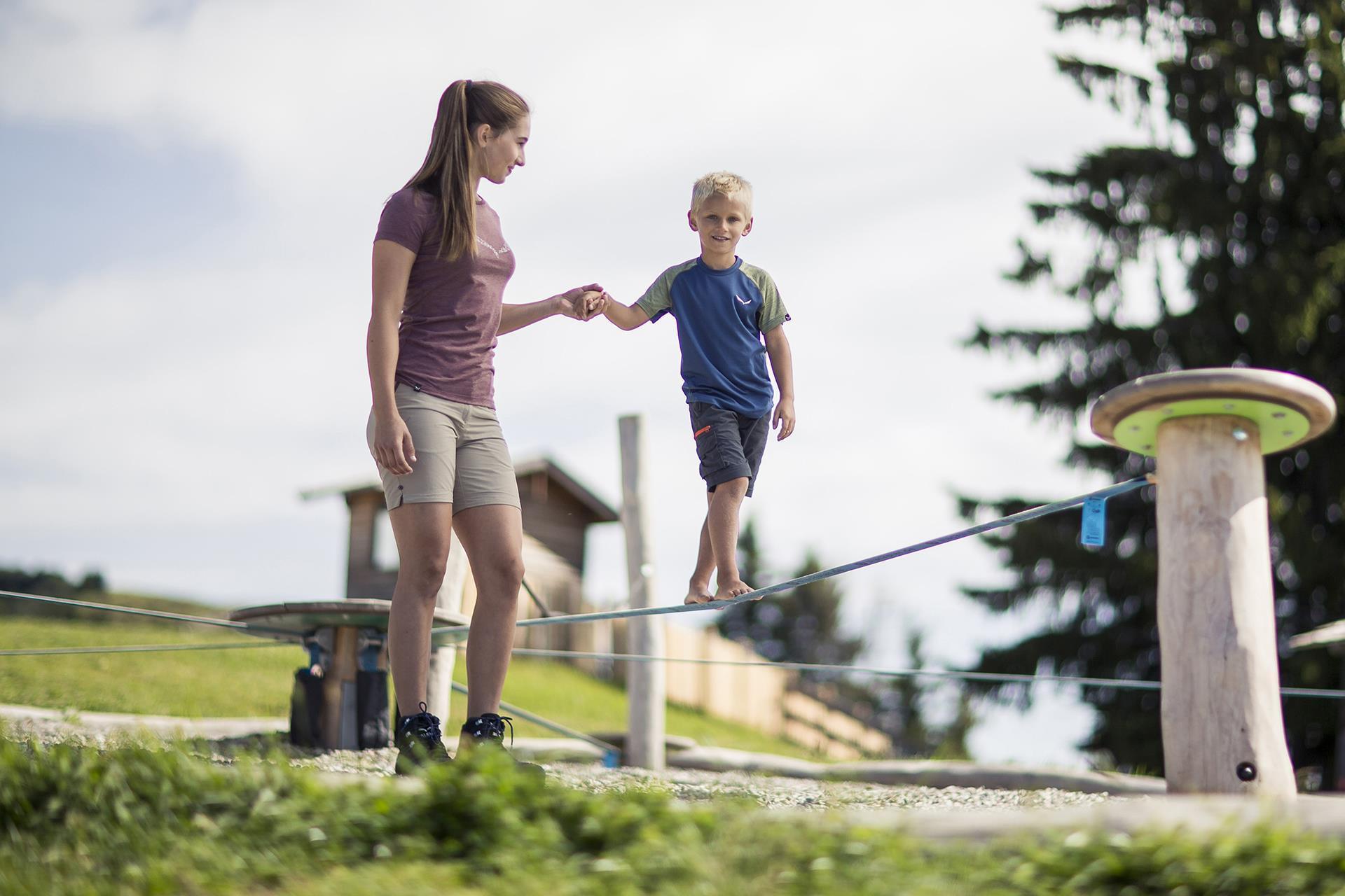 Outdoor Kids Camp, die Familienattraktion auf Meran 2000