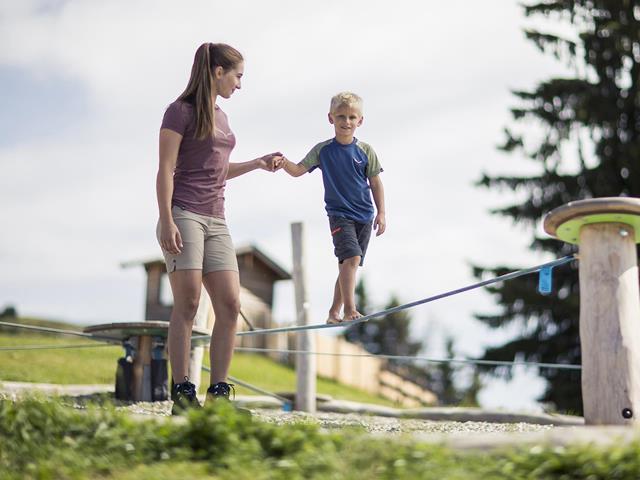 Outdoor Kids Camp, die Familienattraktion auf Meran 2000