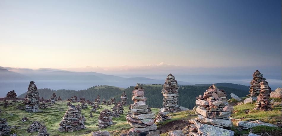 Gli Omini di pietra a monte di Verano e Avelengo