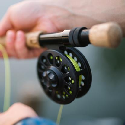 Fishing in the Ultental Valley