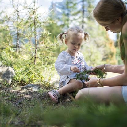 Kinderspeeltuinen in het Ultental