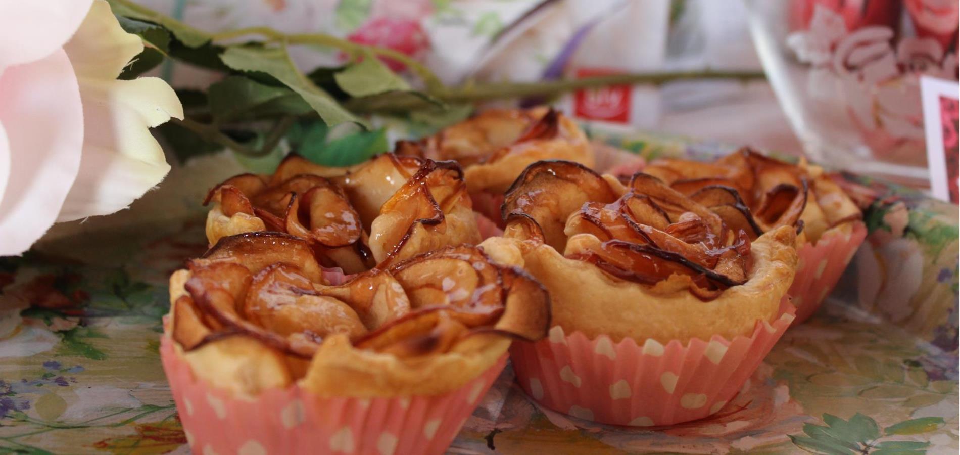 Rose di pasta sfoglia di Nalles