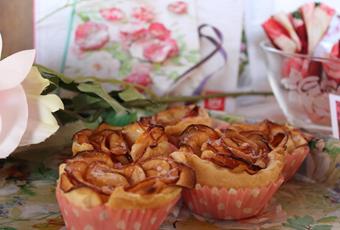 Rose di pasta sfoglia di Nalles