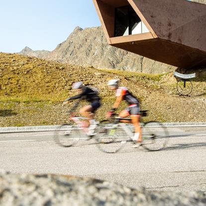 Rennradfahren im Passeiertal