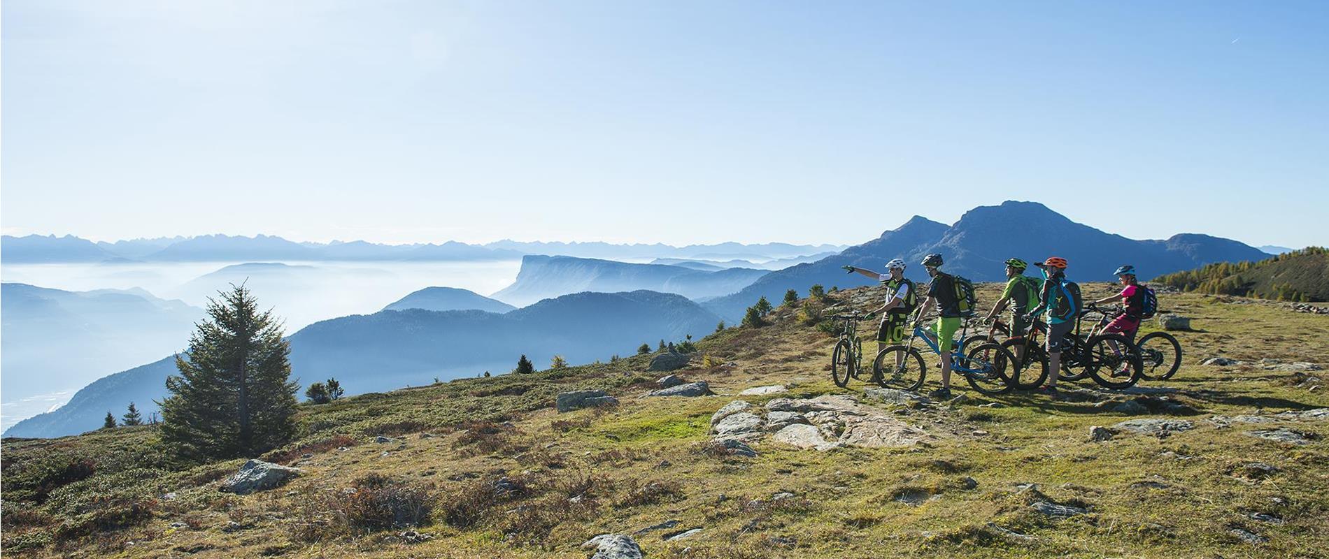 In bici e in mountainbike a Naturno