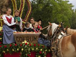 The traditional grand parade