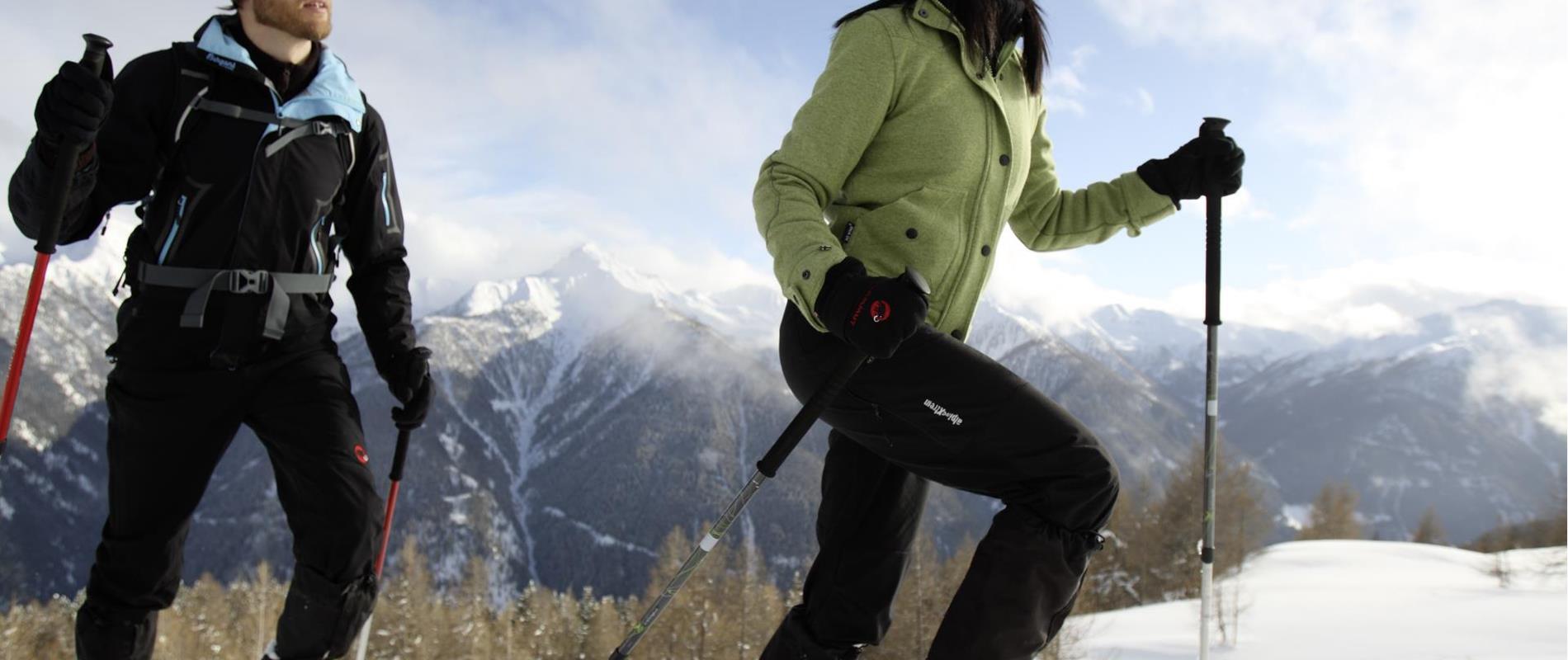 Winterwandelen in het Ultental