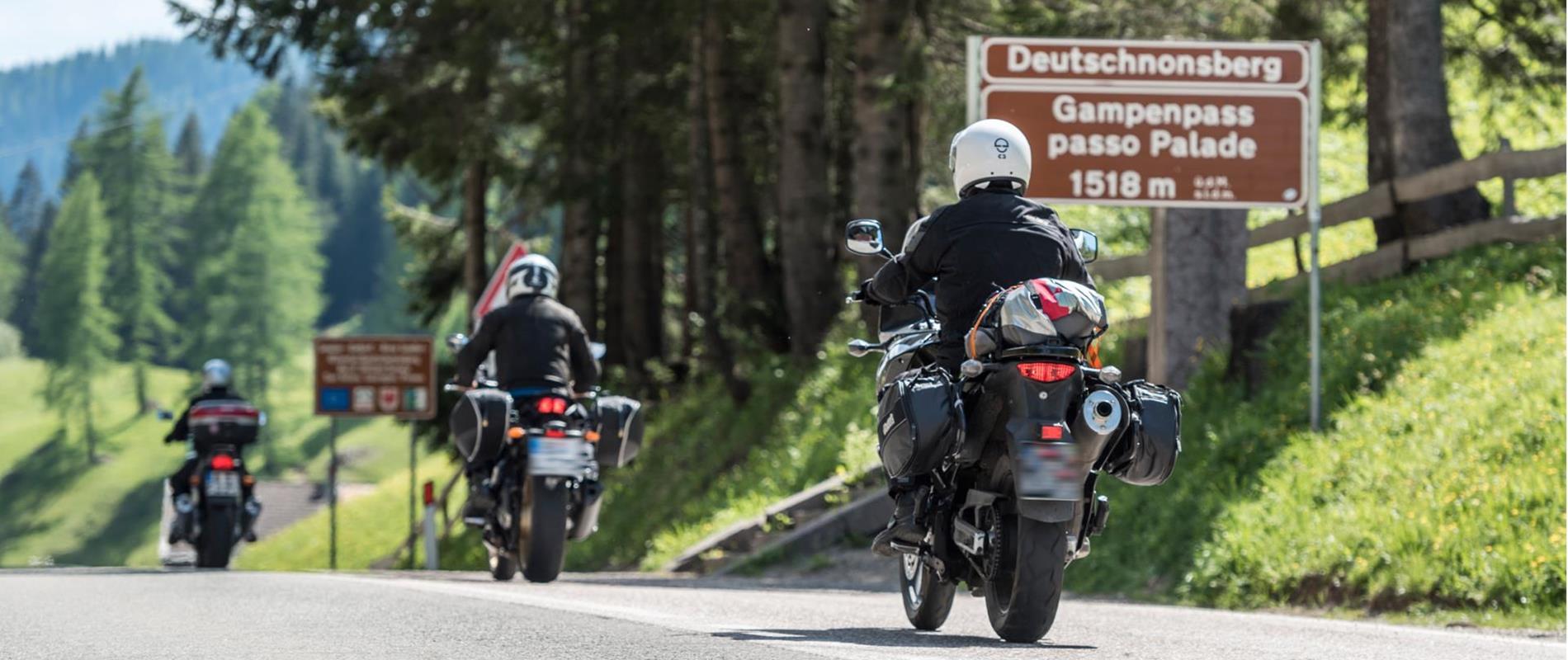 Motorcycling in Deutschnonsberg Area