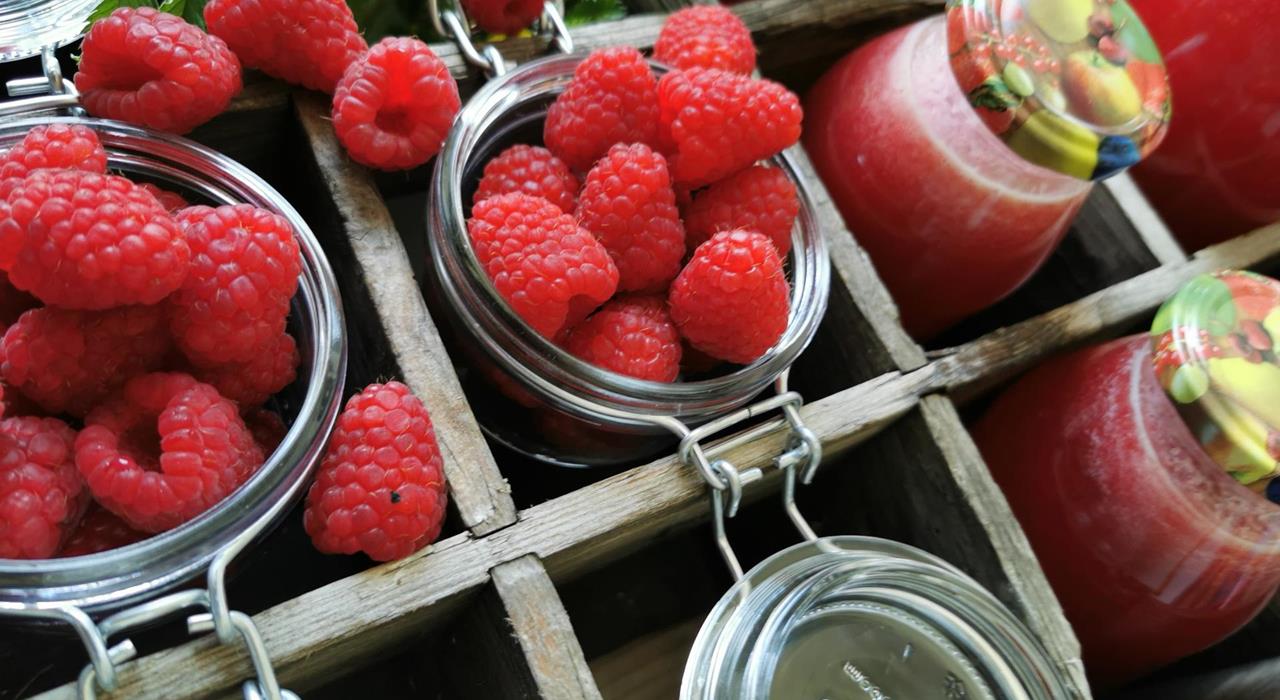 Raspberry syrup