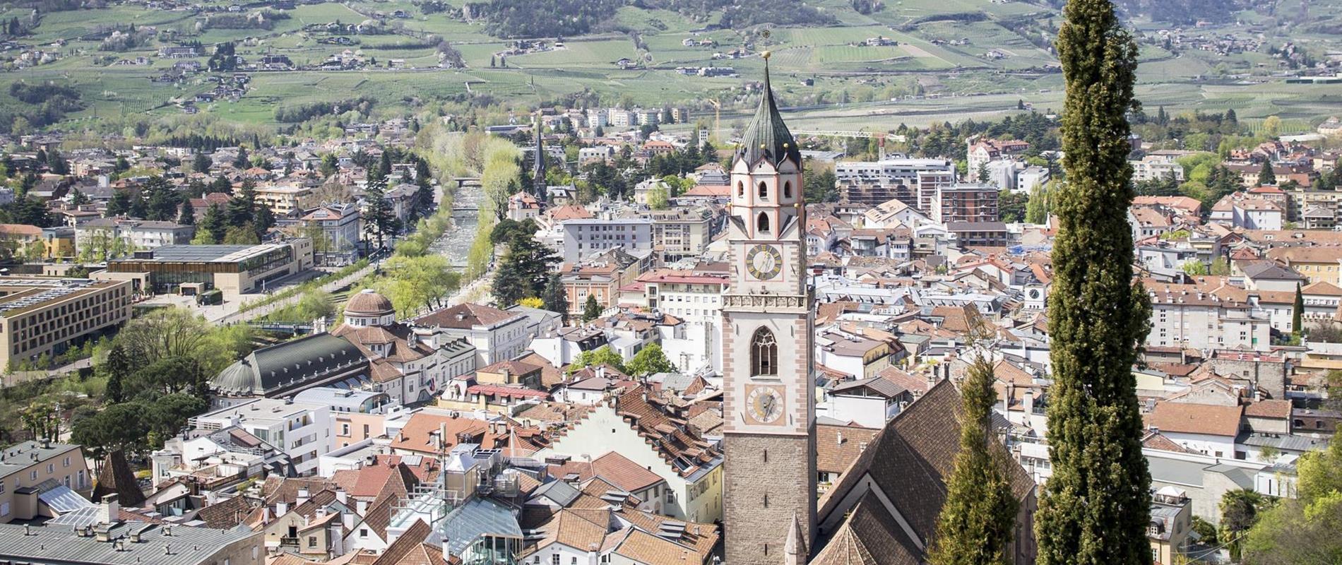 The Spa Town of Merano in South Tyrol