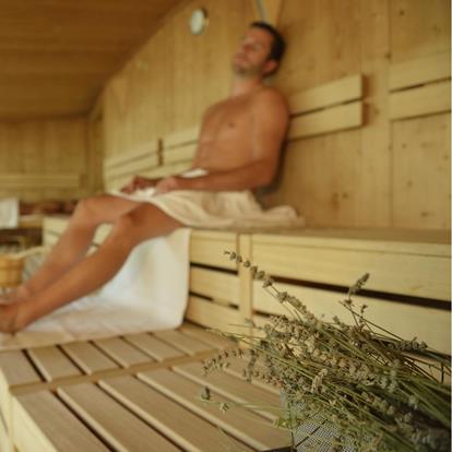 Sauna im Erlebnisbad Naturns