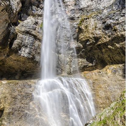 The Waterfall in S. Felice in the Deutschnonsberg Region