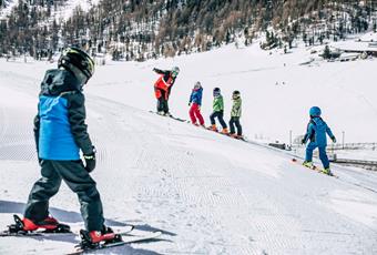 Corso collettivo sci per bambini