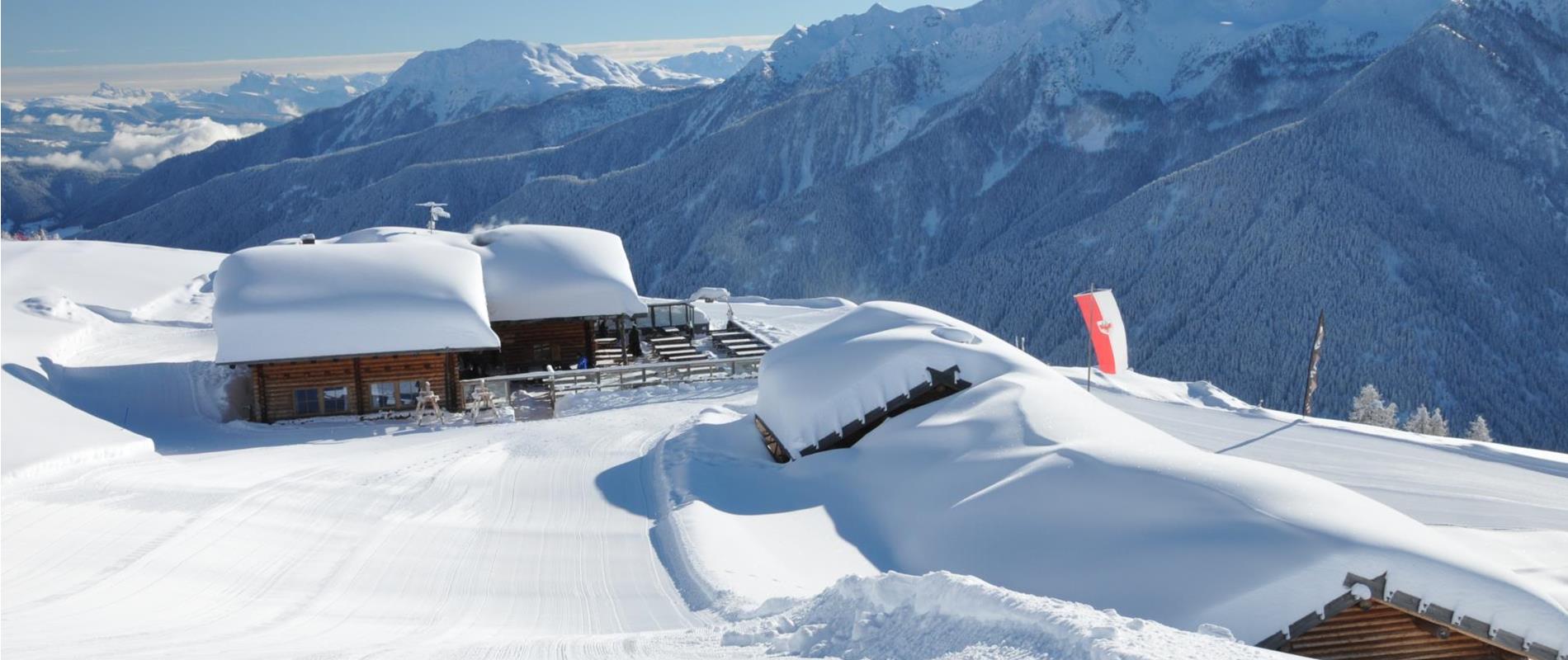 Rifugi, baite e gastronomia sulla Schwemmalm