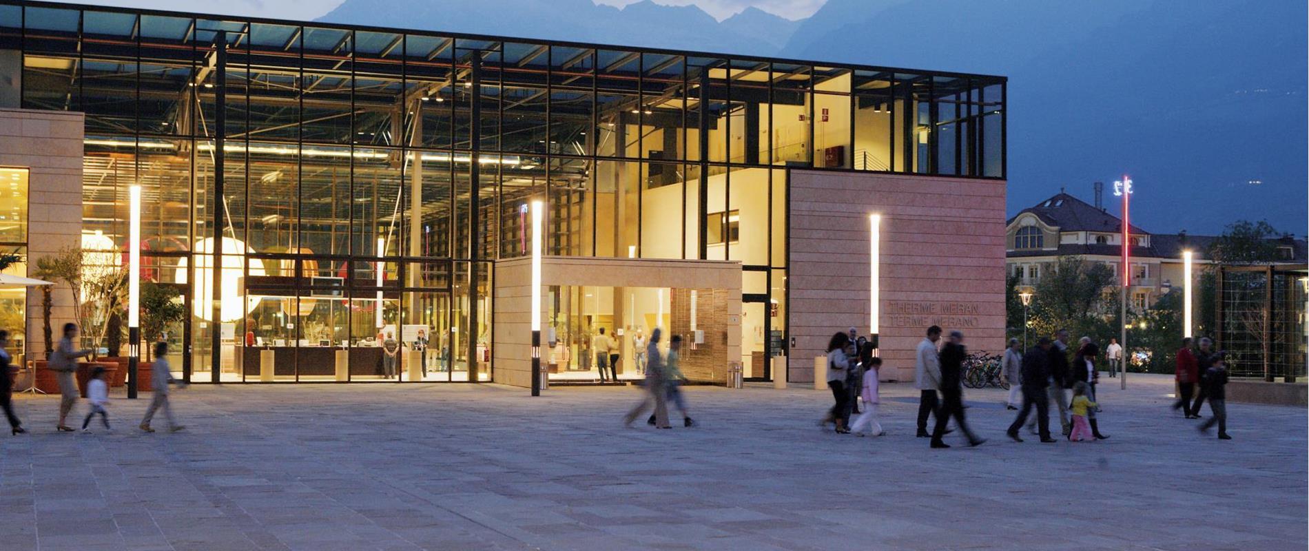 Wellness in de Therme Meran in Zuid-Tirol