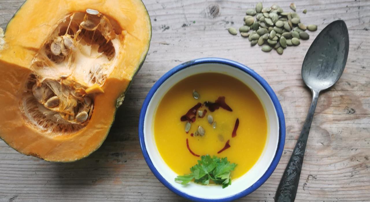 Kürbiscremesuppe