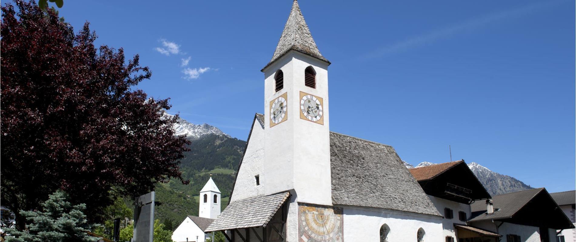 Churches in Parcines, Rablà and Tel