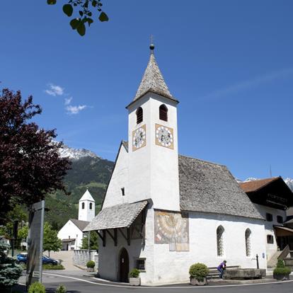 Kirchen in Partschins, Rabland und Töll