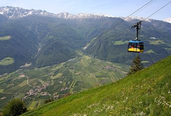 Kabelbanen in Naturno