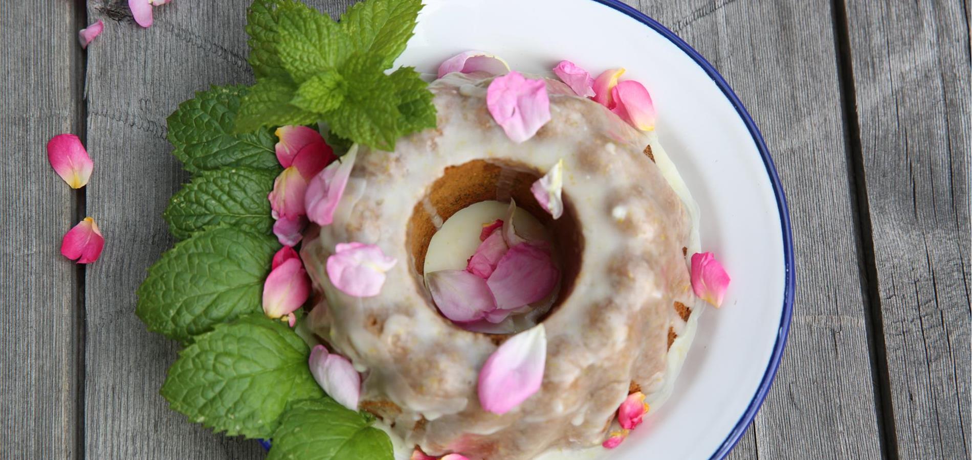 Lemon Balm Cake