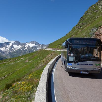 Anreise mit dem Bus ins Passeiertal