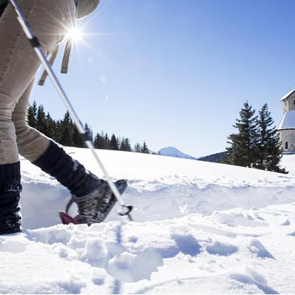 Schneeschuhwandern in Lana und Umgebung