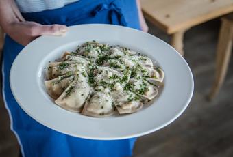 Alpin-Mediterranean dumplings