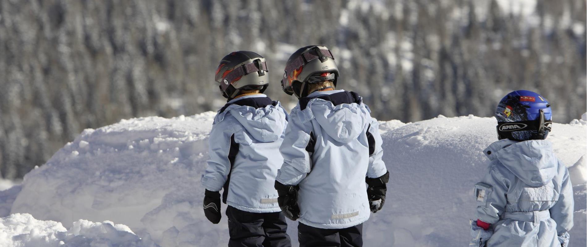 Skifahren mit Kindern