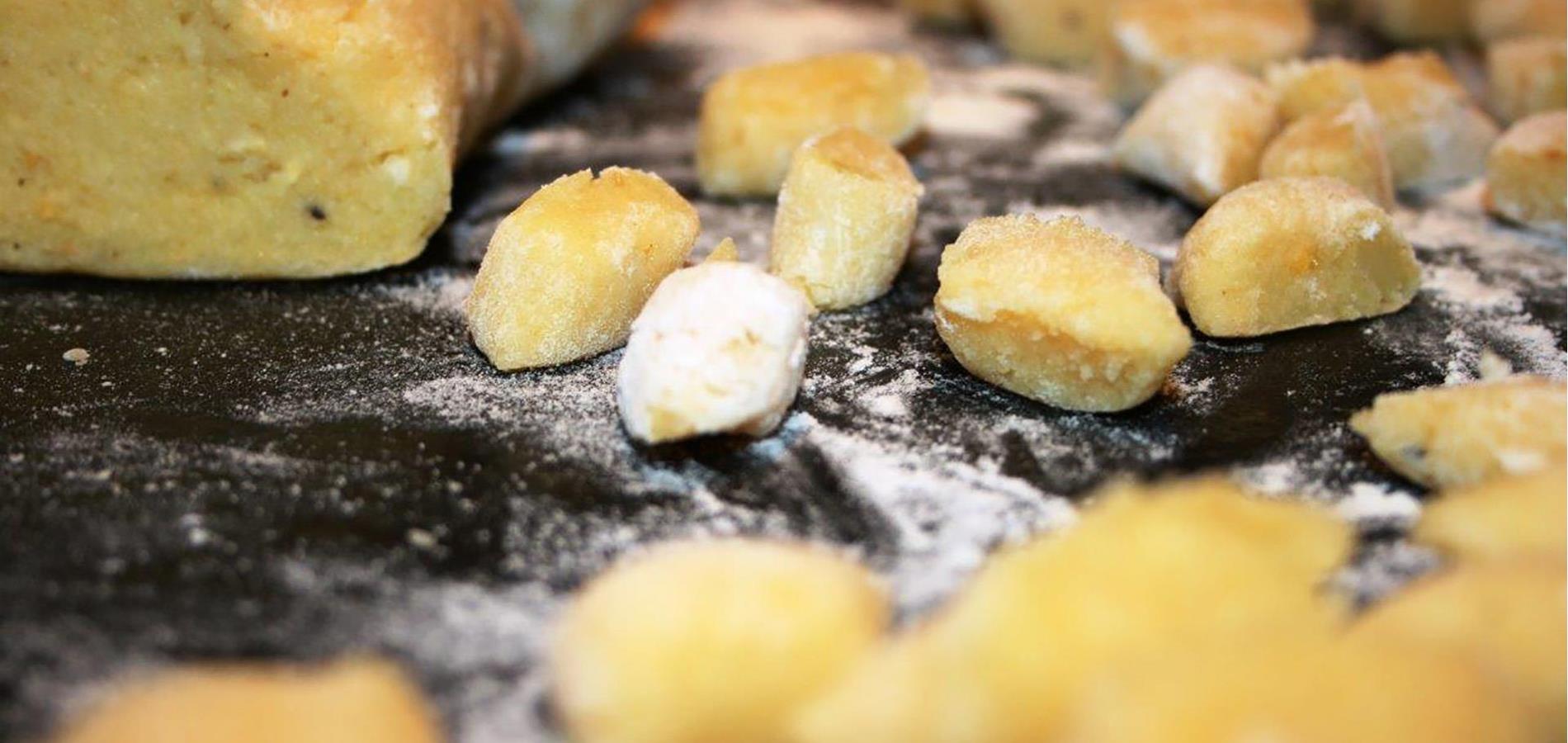 Gnocchi with sage butter or tomato sauce