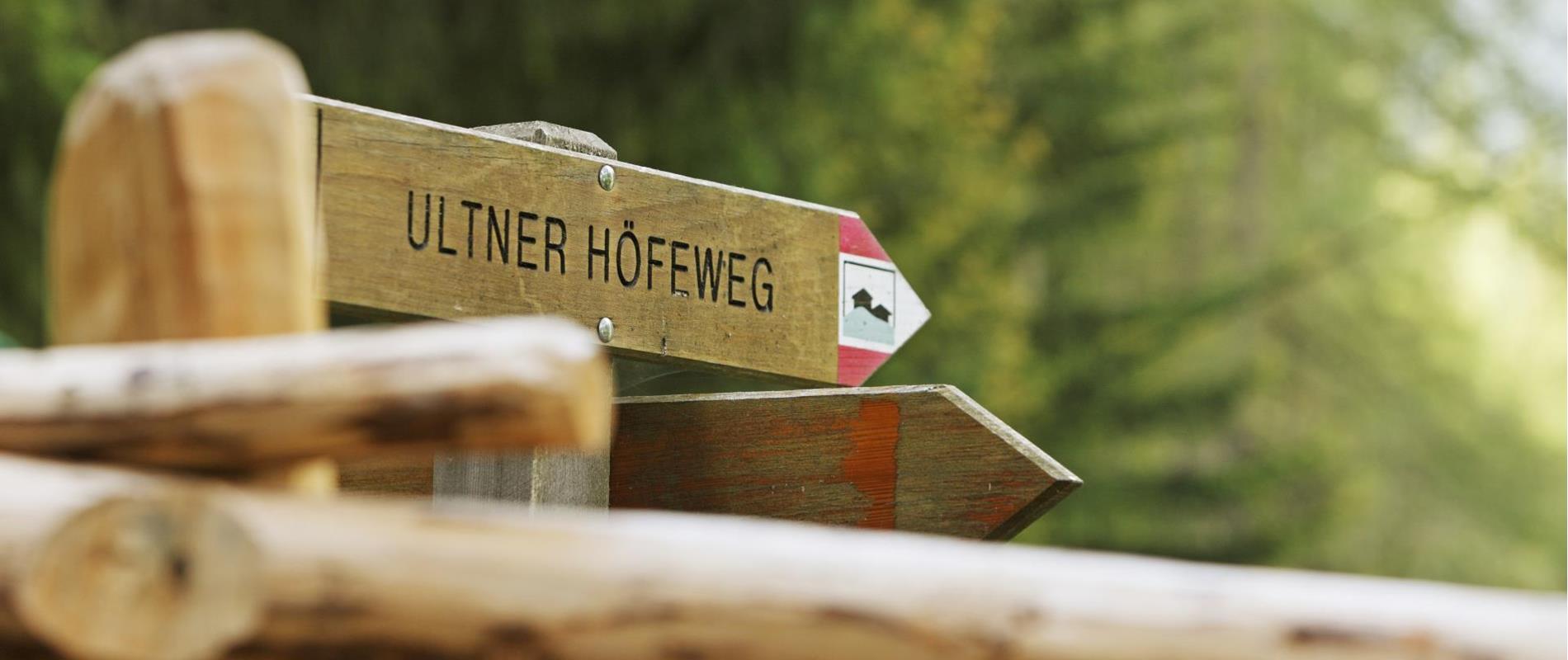 Wandelroutes in het Ultental