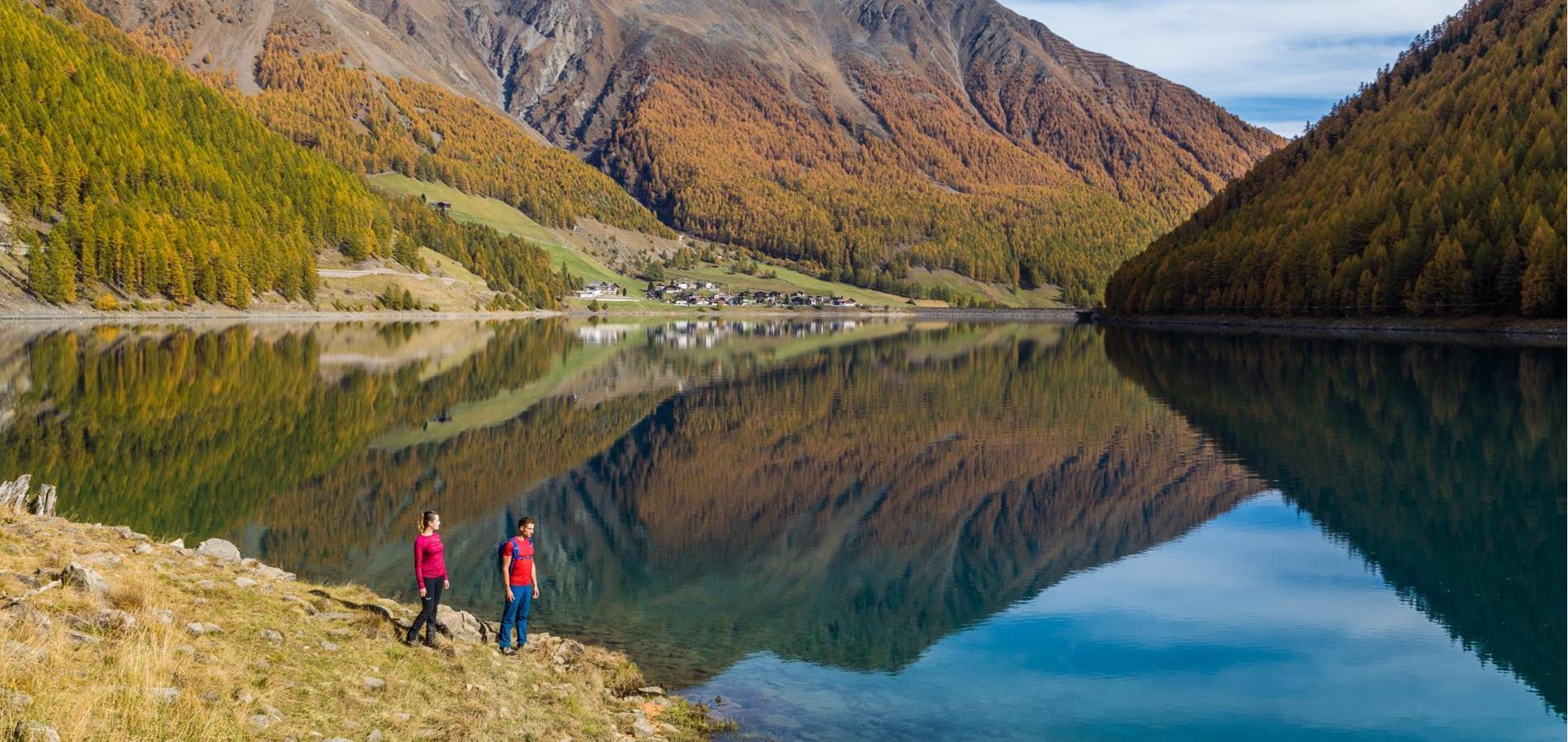 Mountain hiking in Schnalstal Valley