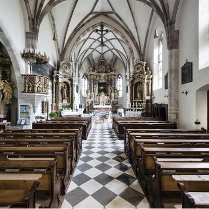 Kirchen in Partschins, Rabland und Töll