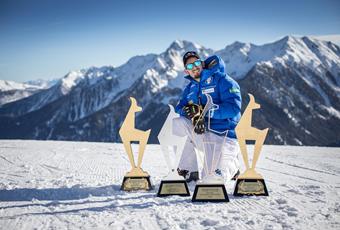 Skifahren bei den Skistars im Ultental