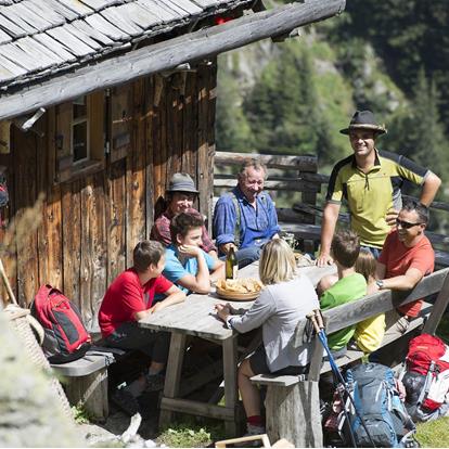 Trekking dei rifugi di Parcines sull ’Alta Via di Merano