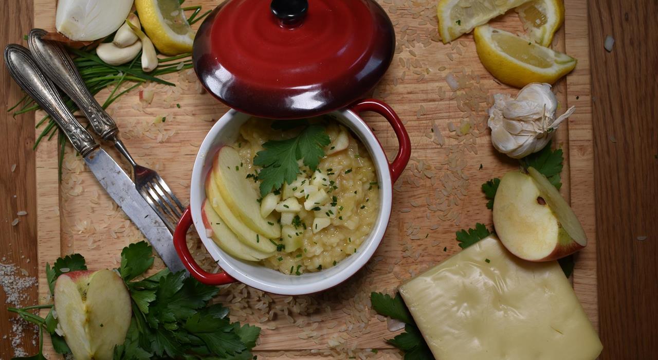 Risotto alle mele