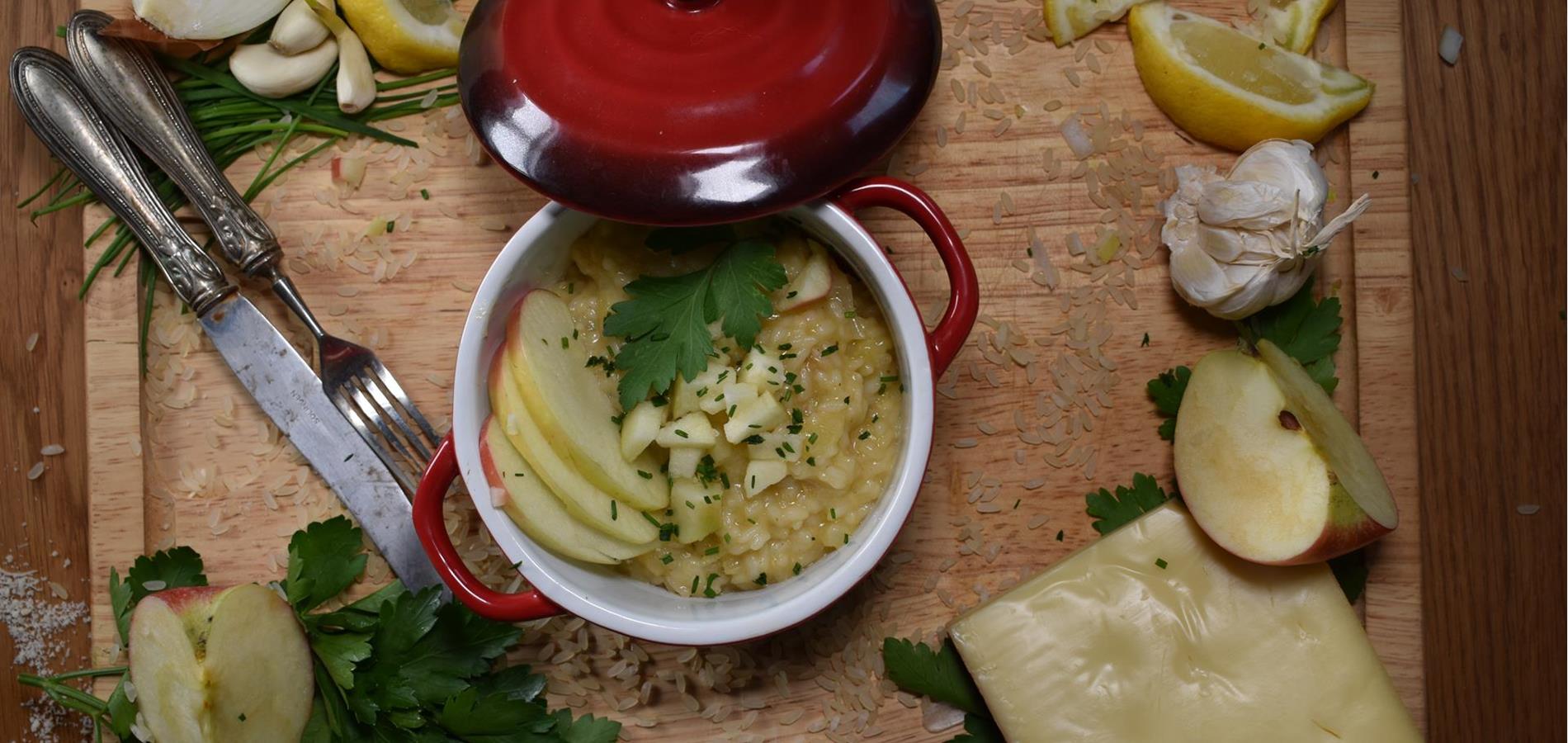 Risotto alle mele