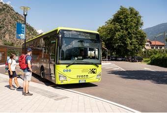 Arrivare in autobus