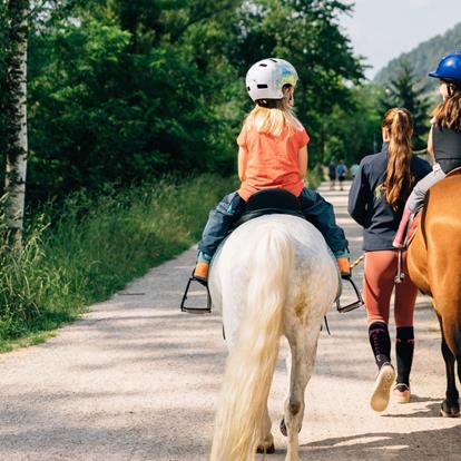 Paardrijden in het Passeiertal