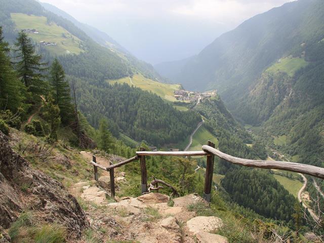 Aktivurlaub-Meraner Höhenweg Wandern Etappe Katharinaberg Vorderkaser-Partschins-TV