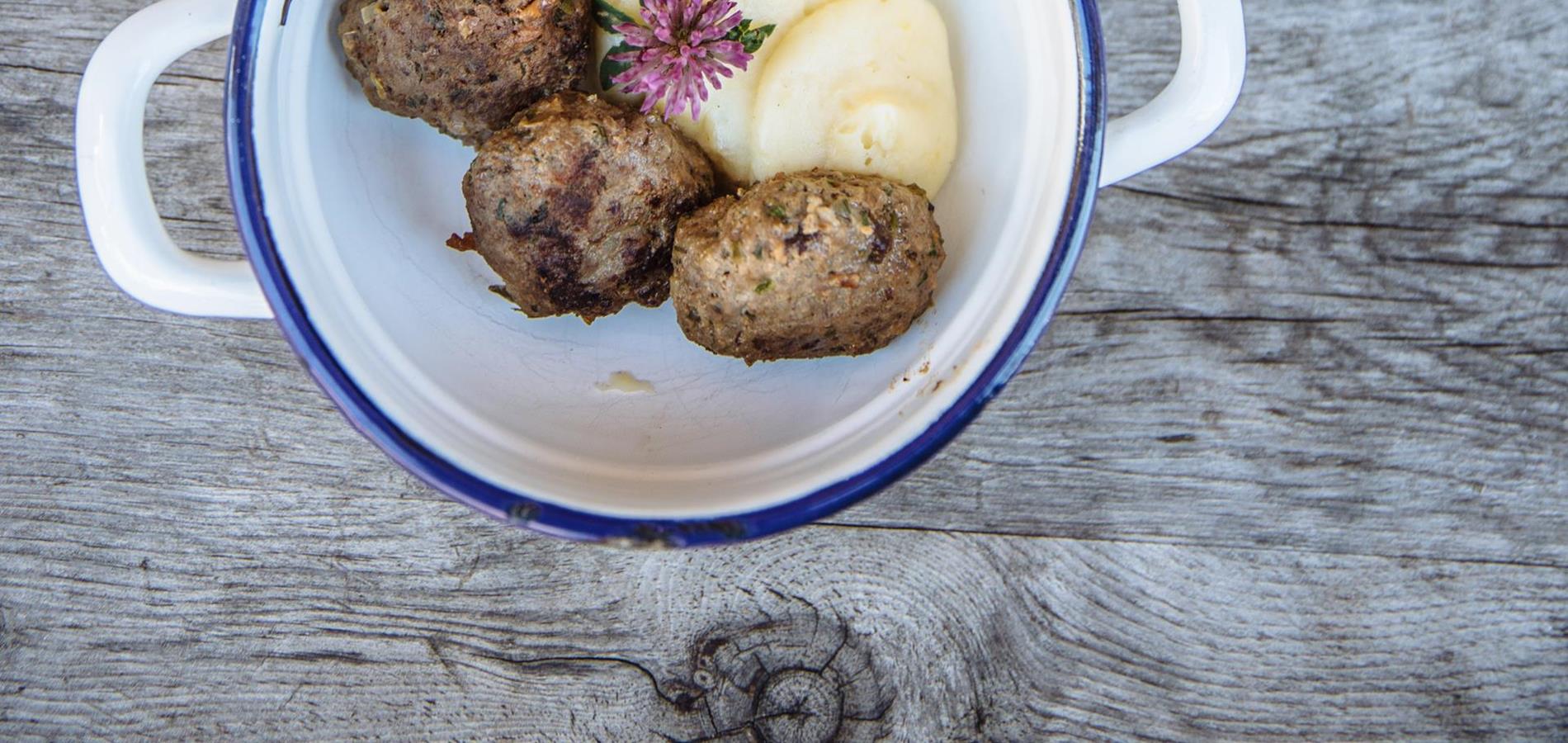 Polpette di carne e verdure