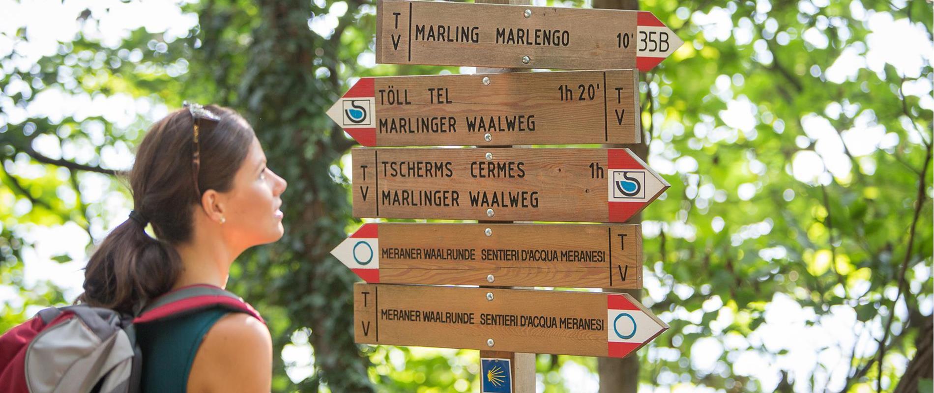 Wanderungen in Marling