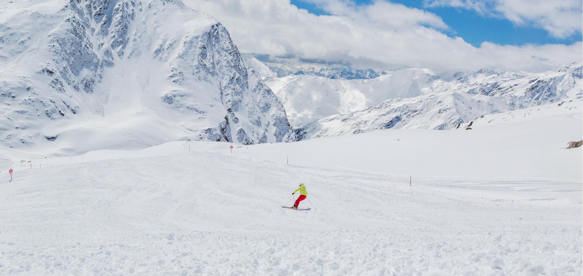 Winter in the Schnalstal Valley